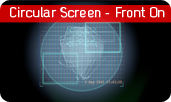 Holograms Circular Screen Front On