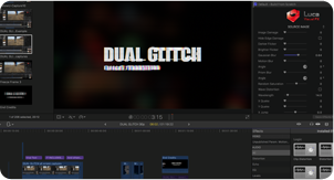 Dual Glitch for FCPX