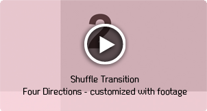 Shuffle Transitions Four Directions