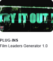 Plug-in Film Leaders Generator