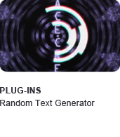 Plug-in Random Text Generator