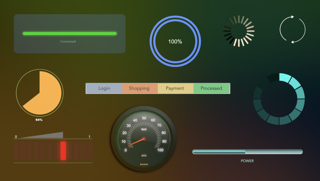 Progress Bars Vol. 2 For Final Cut Pro X – Luca Visual FX